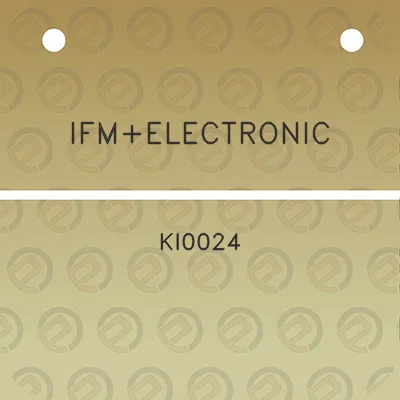 ifmelectronic-ki0024