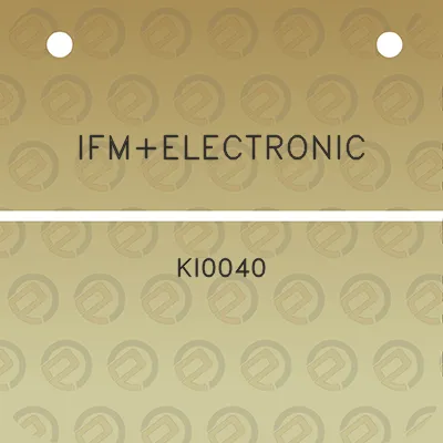 ifmelectronic-ki0040