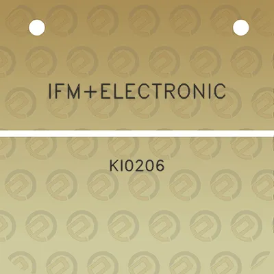 ifmelectronic-ki0206