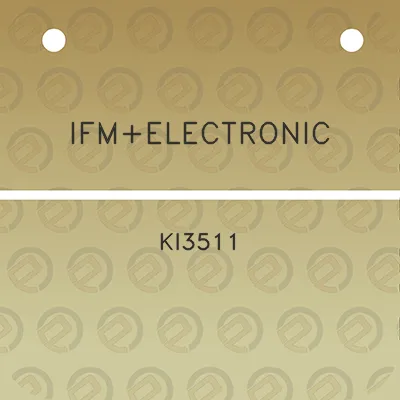 ifmelectronic-ki3511