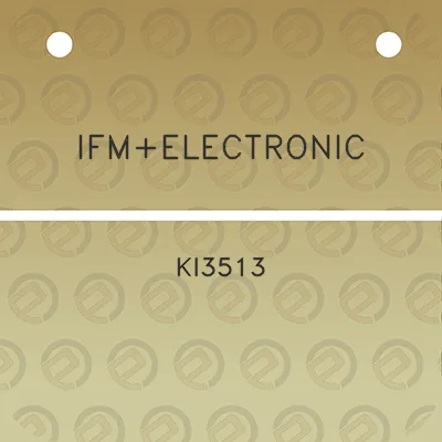 ifmelectronic-ki3513