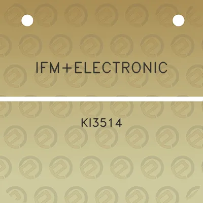 ifmelectronic-ki3514