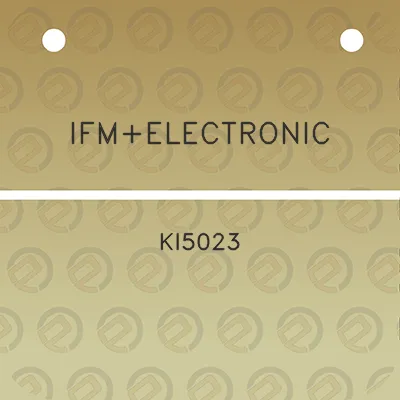 ifmelectronic-ki5023