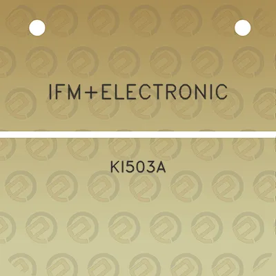 ifmelectronic-ki503a