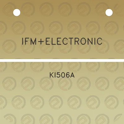 ifmelectronic-ki506a