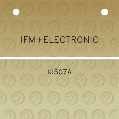 ifmelectronic-ki507a