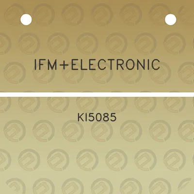 ifmelectronic-ki5085