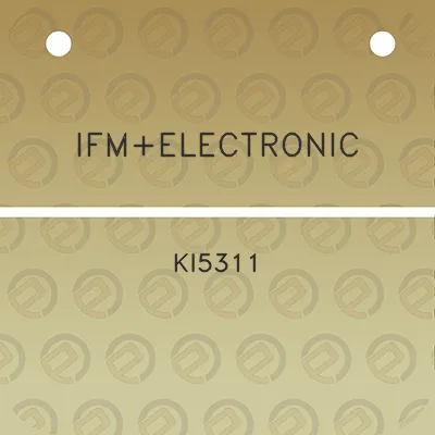 ifmelectronic-ki5311