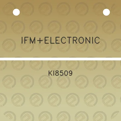 ifmelectronic-ki8509