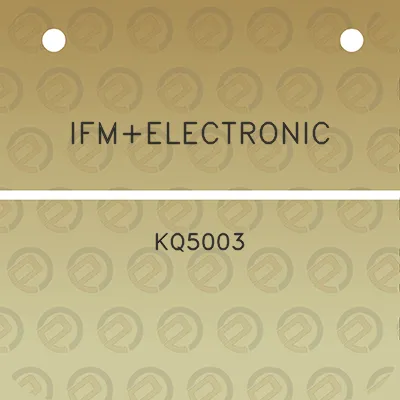 ifmelectronic-kq5003