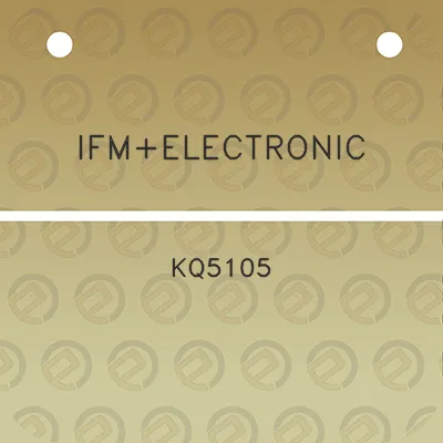 ifmelectronic-kq5105