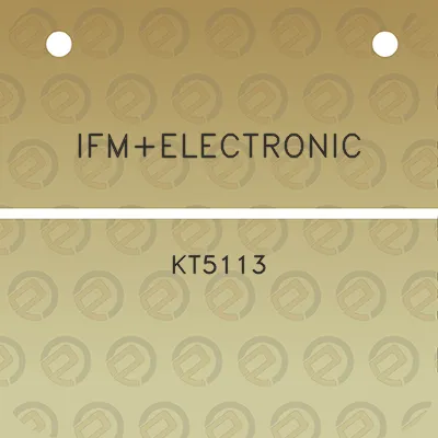 ifmelectronic-kt5113