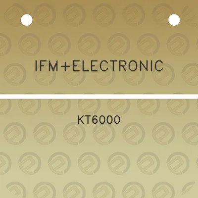 ifmelectronic-kt6000