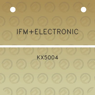 ifmelectronic-kx5004