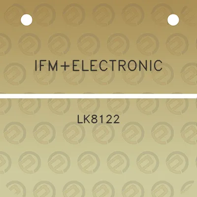 ifmelectronic-lk8122