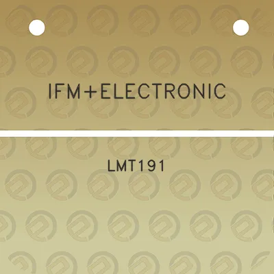 ifmelectronic-lmt191