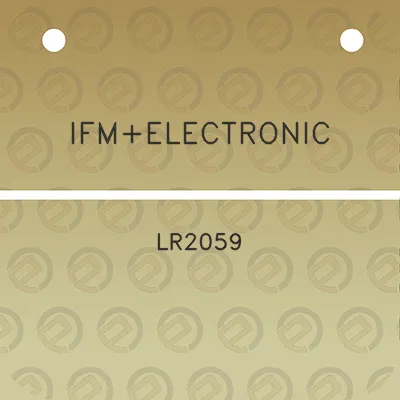 ifmelectronic-lr2059