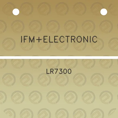 ifmelectronic-lr7300