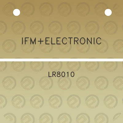 ifmelectronic-lr8010