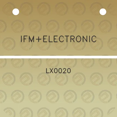 ifmelectronic-lx0020