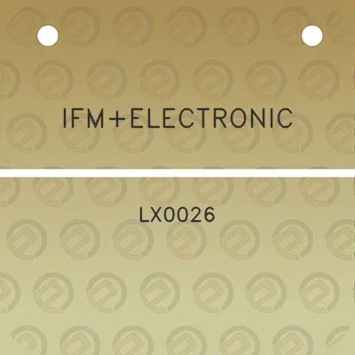 ifmelectronic-lx0026