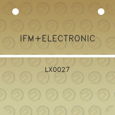 ifmelectronic-lx0027