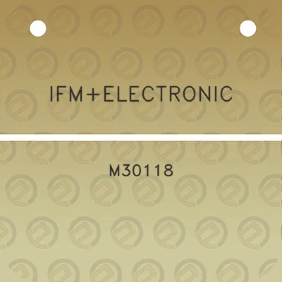 ifmelectronic-m30118