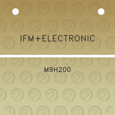 ifmelectronic-m9h200