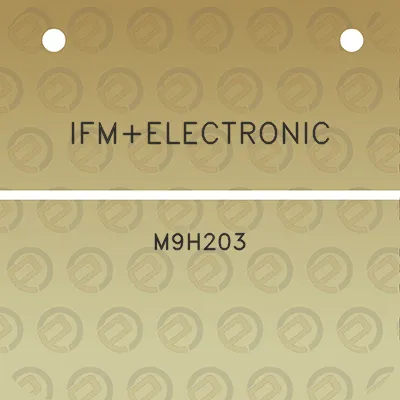 ifmelectronic-m9h203