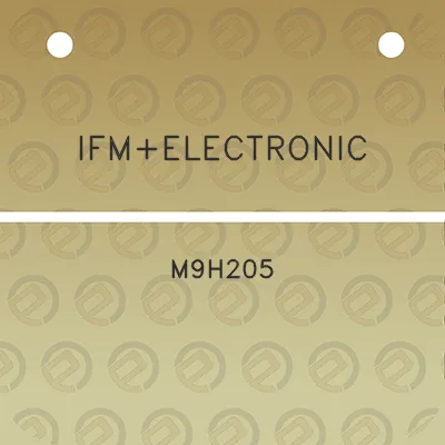 ifmelectronic-m9h205