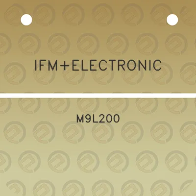 ifmelectronic-m9l200