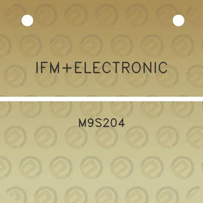 ifmelectronic-m9s204