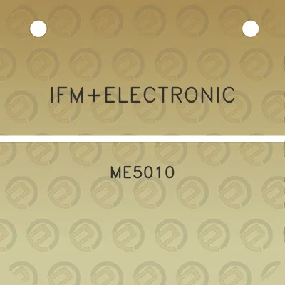 ifmelectronic-me5010