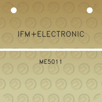 ifmelectronic-me5011