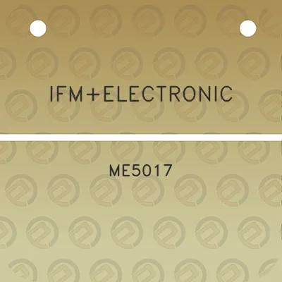 ifmelectronic-me5017