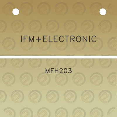 ifmelectronic-mfh203