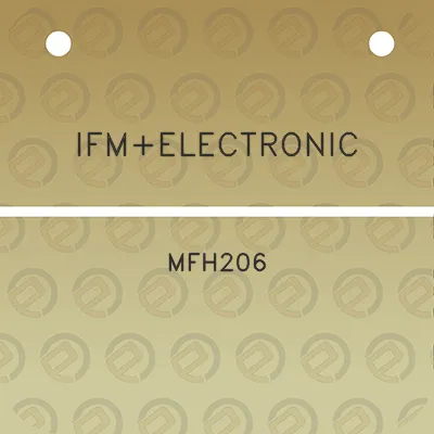 ifmelectronic-mfh206