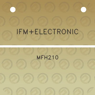 ifmelectronic-mfh210