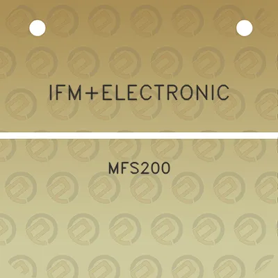 ifmelectronic-mfs200