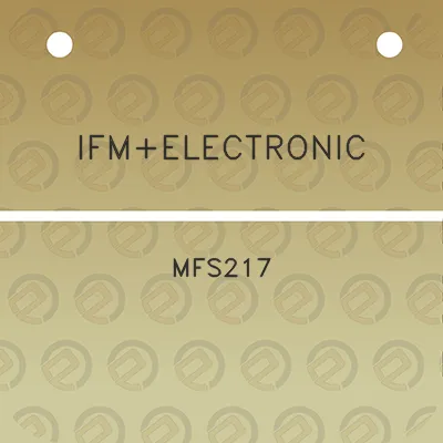 ifmelectronic-mfs217