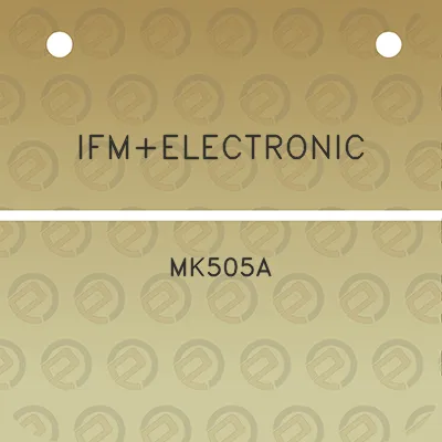 ifmelectronic-mk505a