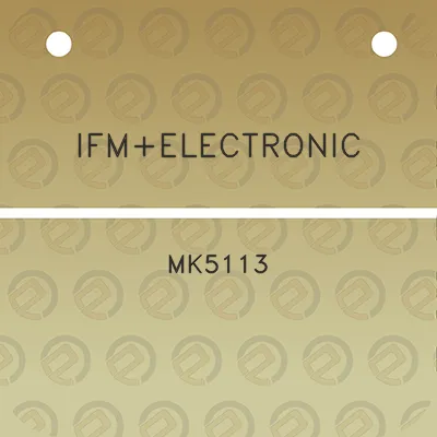 ifmelectronic-mk5113