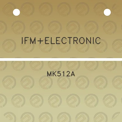 ifmelectronic-mk512a