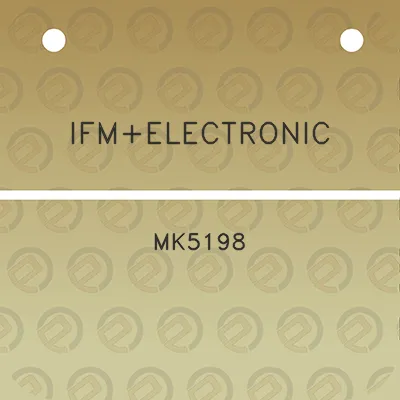 ifmelectronic-mk5198