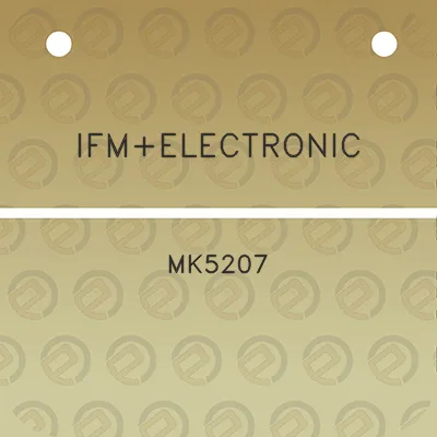 ifmelectronic-mk5207