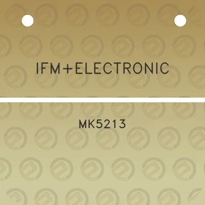 ifmelectronic-mk5213