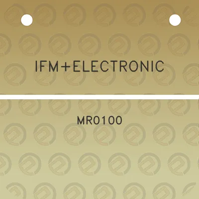 ifmelectronic-mr0100