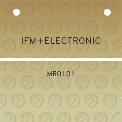 ifmelectronic-mr0101