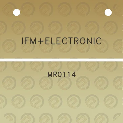 ifmelectronic-mr0114