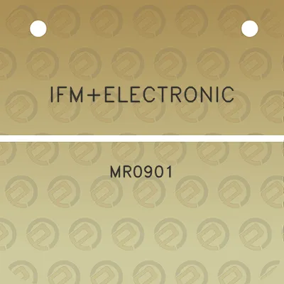 ifmelectronic-mr0901